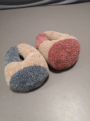 Chunky Bee Slippers