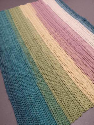 Beginner dishcloth