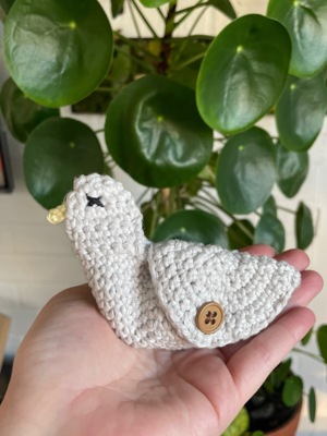 Buy Duck Coin Purse Crochet Pattern Clasped Duckling Bird Change