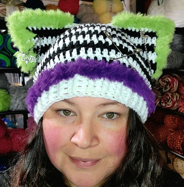 CheriReeCrochet's make photo for Head turning hats - November Challenge