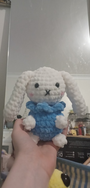 FREE Bluebell the Blueberry Bunny: Crochet pattern