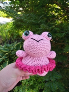 Pink Tutu Frog