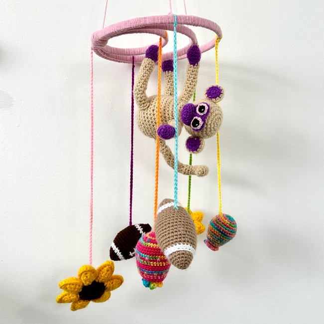 Beautygunslinger's make photo for Baby Mobile Crochet Pattern | Amigurumi Animal & Balloon Set