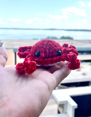 No-sew Crabby