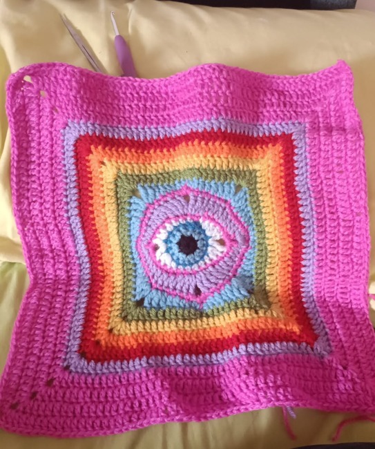 Granny's Eye Granny Square Pattern 