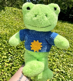 BAB spring frog sweater Pattern for 9