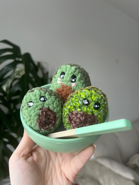 EsaMai's make photo for No-Sew Avocado Crochet Pattern