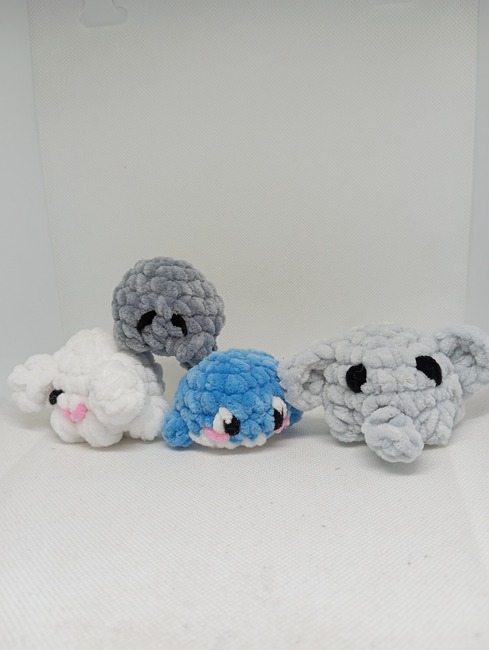 anna2001da's make photo for 4 in 1 no sew mini blob animals