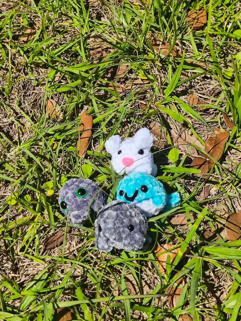 audish's make photo for 4 in 1 no sew mini blob animals