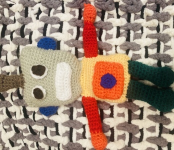 Crochet pattern Free Robot! By Ternura Amigurumi