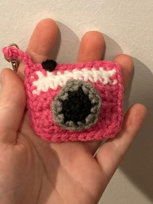 Crochet pattern Photo camera By Ternura Amigurumi