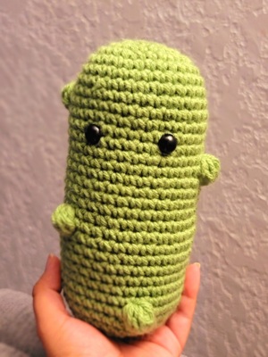 FREE free chunky pickle pattern: Crochet pattern