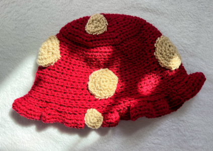 Red Mushroom Bucket Hat