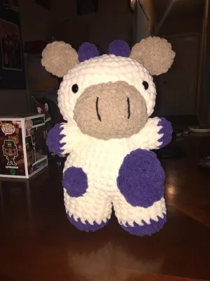 cow plushie 