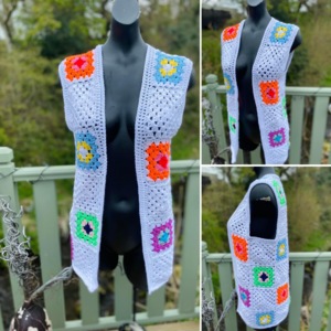 Summery Crochet Waistcoat