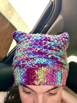 Squares of Warmth Hat