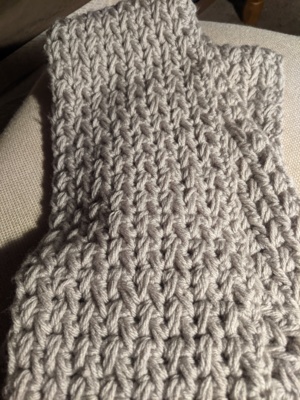 Feather Stitch Scarf