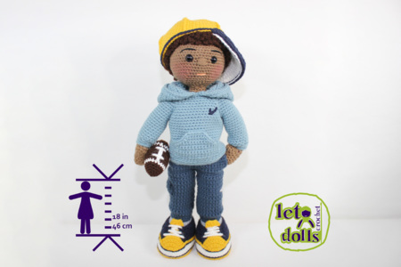 Andre Medium Crochet Doll