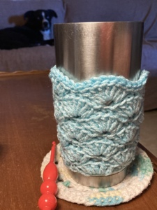 Mug cozy blue