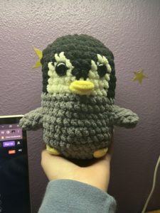 Free baby penguin crochet pattern