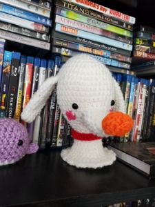 Zero the dog inspired amigurumi