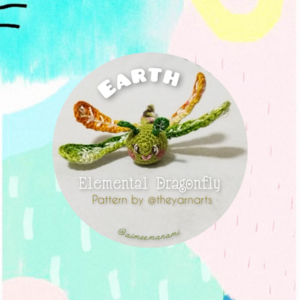 Earth Elemental Dragonfly