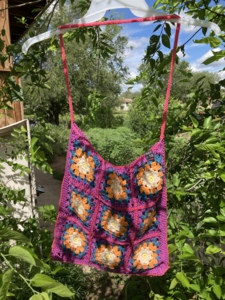 Granny square bag