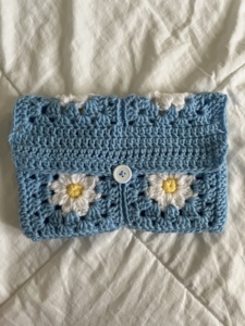 Kandycrafts67 make for daisy granny square book sleeve