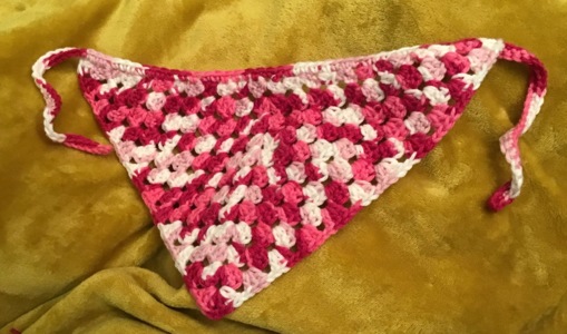 cute granny stitch bandanna