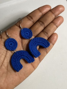 Psuedo Polymer Clay Earrings