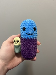 Pill Crochet Plushie Pattern