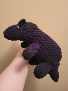 Carnotaurus Amigurumi (No-Sew)