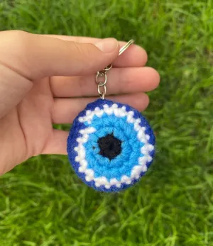 Evil eye keychain