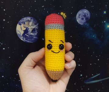 MR. WRITE NOW Amigurumi Pencil