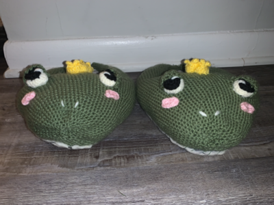 Royal Frog Slippers