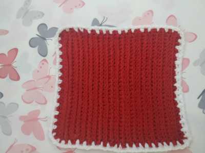 Ribbed dishcloth/hotpad