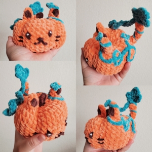 Pumpkitty Amigurumi