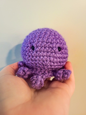 Mini Crochet Octopus