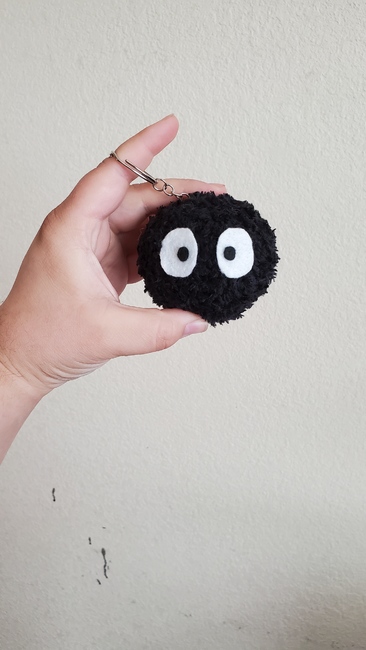 Susuwatari Soot Sprite Embroidery Hoop - jemibroidery's Ko-fi Shop - Ko-fi  ❤️ Where creators get support from fans through donations, memberships,  shop sales and more! The original 'Buy Me a Coffee' Page.