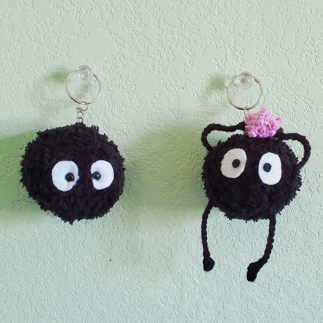 Spirited Away Soot Sprite Earrings