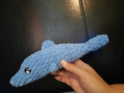 DIGITAL PDF No-Sew Dolphin Crochet Pattern — crochetbykittengrll