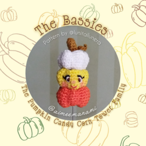 The Bassies, the Pumpkin Candy Corn Tower Family