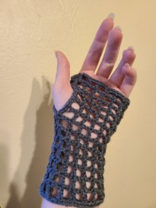 Net wrist warmers