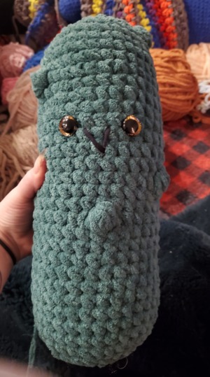 FREE free chunky pickle pattern: Crochet pattern