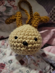 Mini Crochet Reindeer