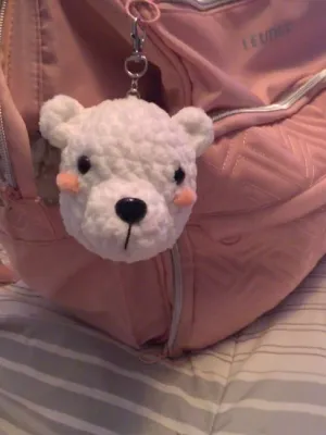 teddy bear keychain