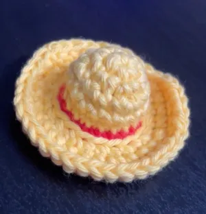 Luffy Hat Keychain