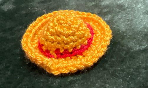 Luffy Hat Keychain