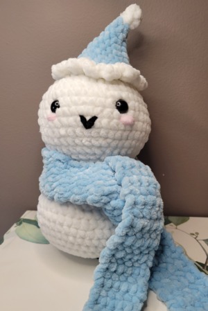 Crochet snowman