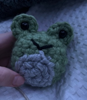 Fluffy Mini Frog Amigurumi!